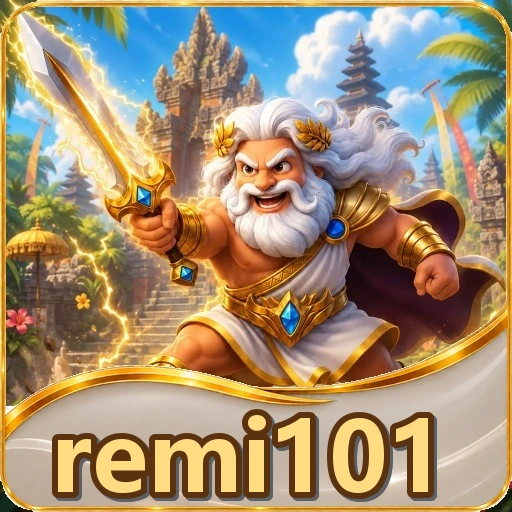 Kartu katalog remi101 menampilkan penjelasan singkat, versi/ukuran acuan paket inti, dan skor